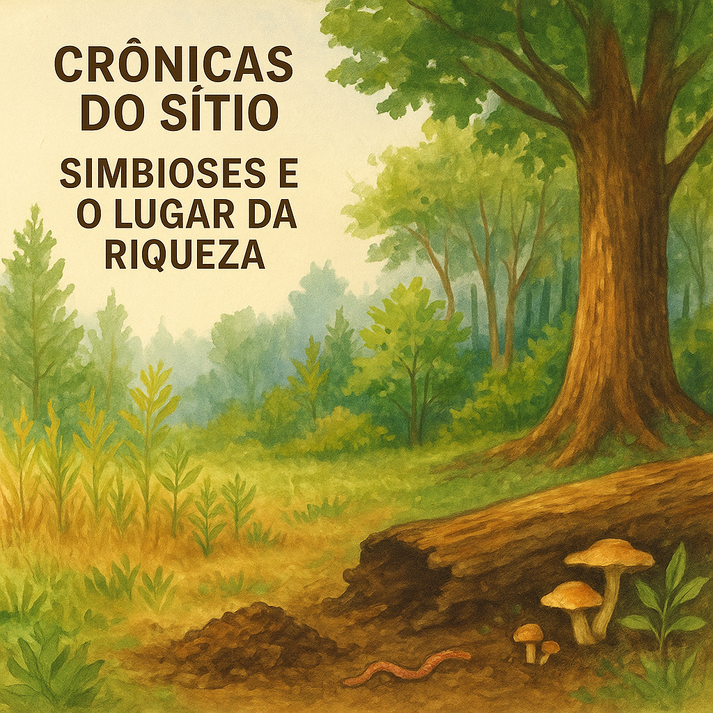 ♻️ Como a Natureza Ensina sobre Economia Circular